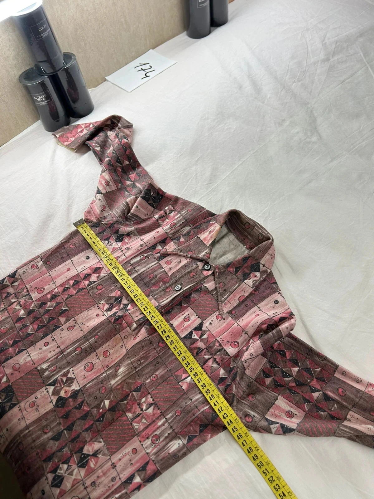Multicolore vintage geprinte blouse in retro y2k-stijl – photo 11
